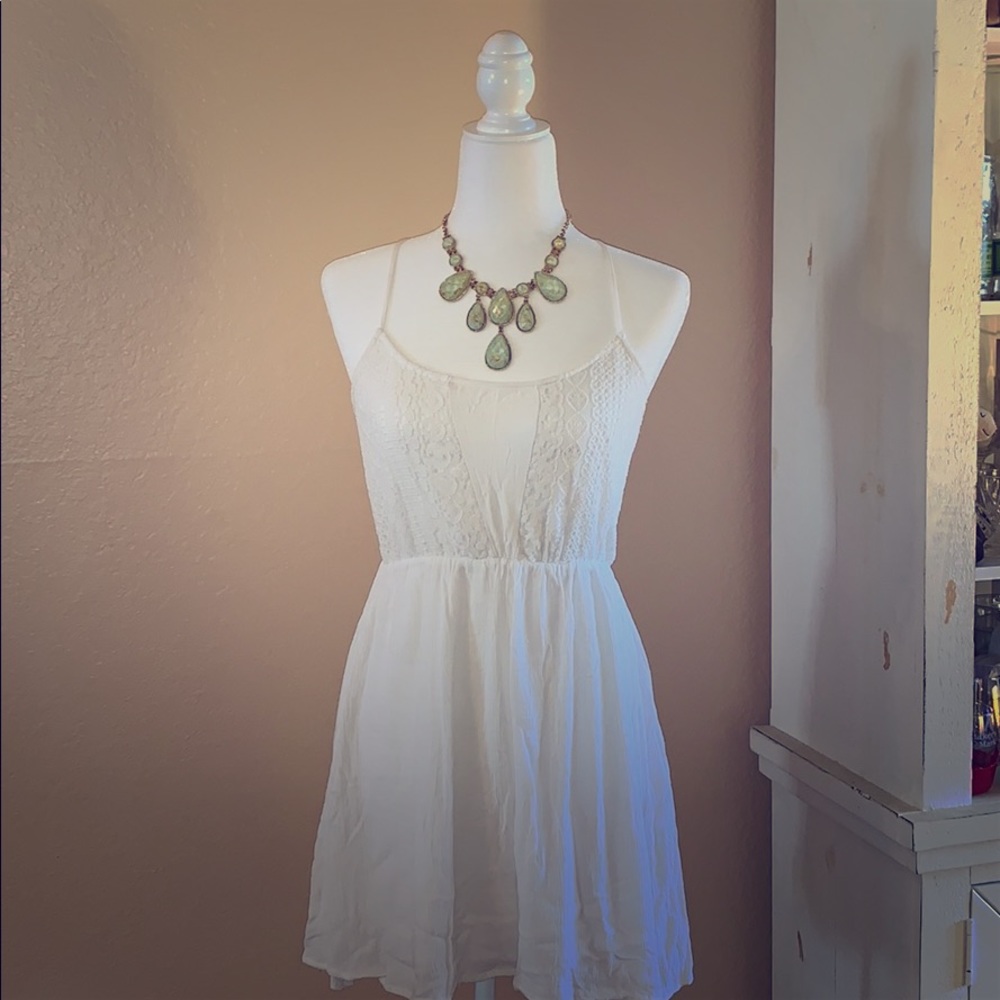 F21 White Dress
